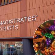 Couple stole Quality Street because they 'needed to buy cigarettes' court hears