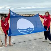 Prestigious - Frinton is one of three beaches in Tendring to receive the Blue Flag, an internationally recognised accreditation