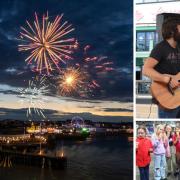 Pier - Clacton Pier celebrated the bank holiday weekend with a special event