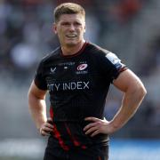 Owen Farrell leaves Saracens at the end of the season (Nigel French/PA)