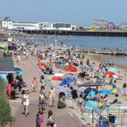 Clacton is a short ride way