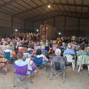 More than 150 people attended the barn concert hosted by the Tiptree Choral Society.