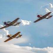 Trio - The Flying Comrades soaring through the sky