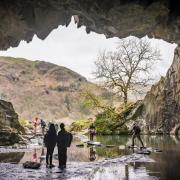 The caves are popular with tourists and hikers.