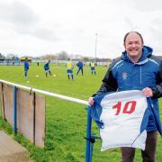 FC Clacton co-owner Stephen Andrews is delighted with new manager Kieron Shelley