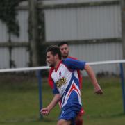 Jake Plane was Clacton's two-goal hero in their cup victory at Wivenhoe Town