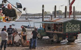 Spotted - TV chef Tom Kerridge was spotted filming for his new TV show in Brightlingsea