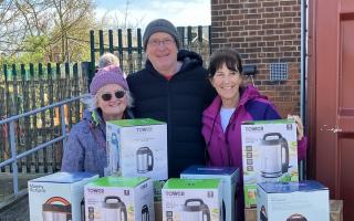 Thankful - Walton Foodbank used the generous donation from author Steven Walker to buy ten soup makers for families in need